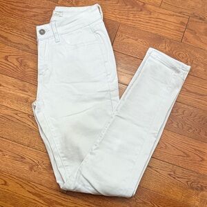 KanCan Women's Cream Skinny Jeans